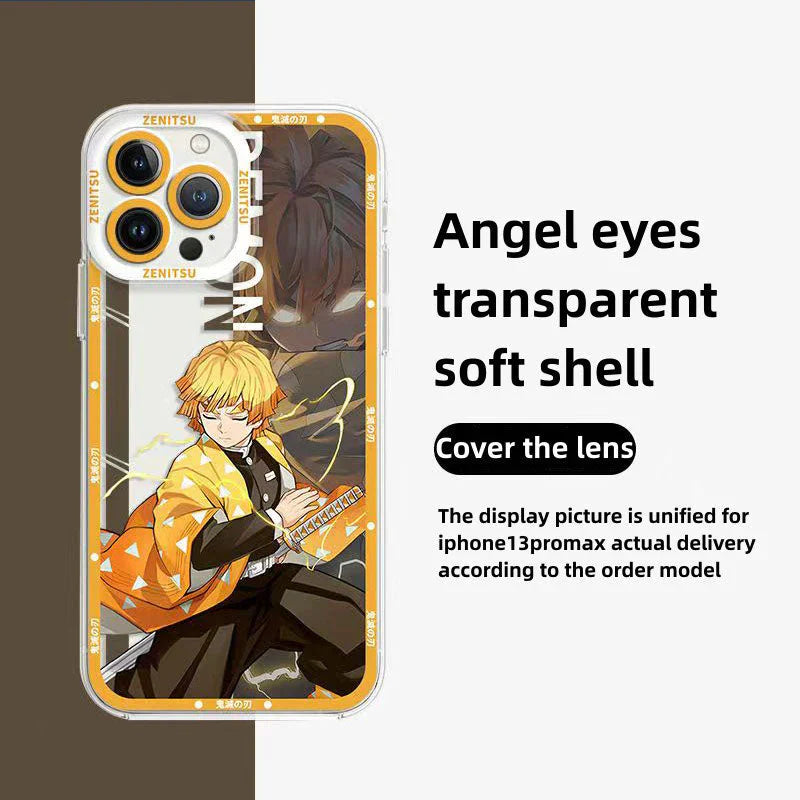Tanjirou/Nezuko iPhone, Android pouzdro na telefon Apple Refined Trend silikonové antikolizní pouzdro na telefon