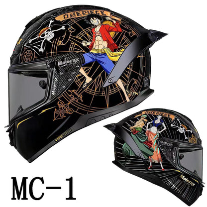 Ruffy/Chopper Vollhelm-Motorradhelm
