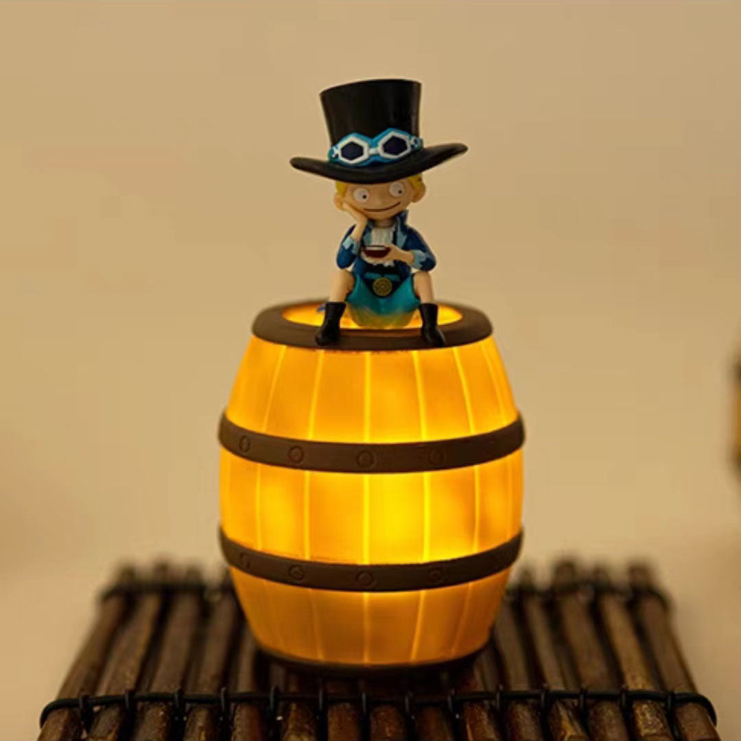 Luffy/Ace/Sabo Atmosphere dekorative natlys