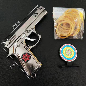 Sharingan Gummiband-Metallwerfer