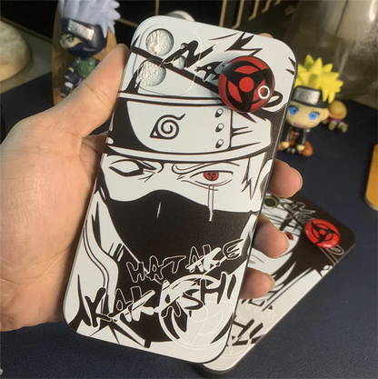 Kakashi/itachi Cool Case pro rotující Sharingan ručně vyráběné pouzdro na iPhone