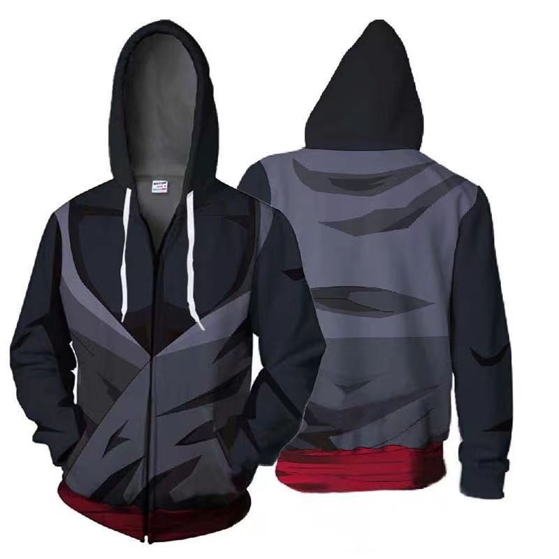 Gogeta/Roshi/Trunks/Goku Black cos Sudadera con capucha casual primavera y otoño abrigo con capucha
