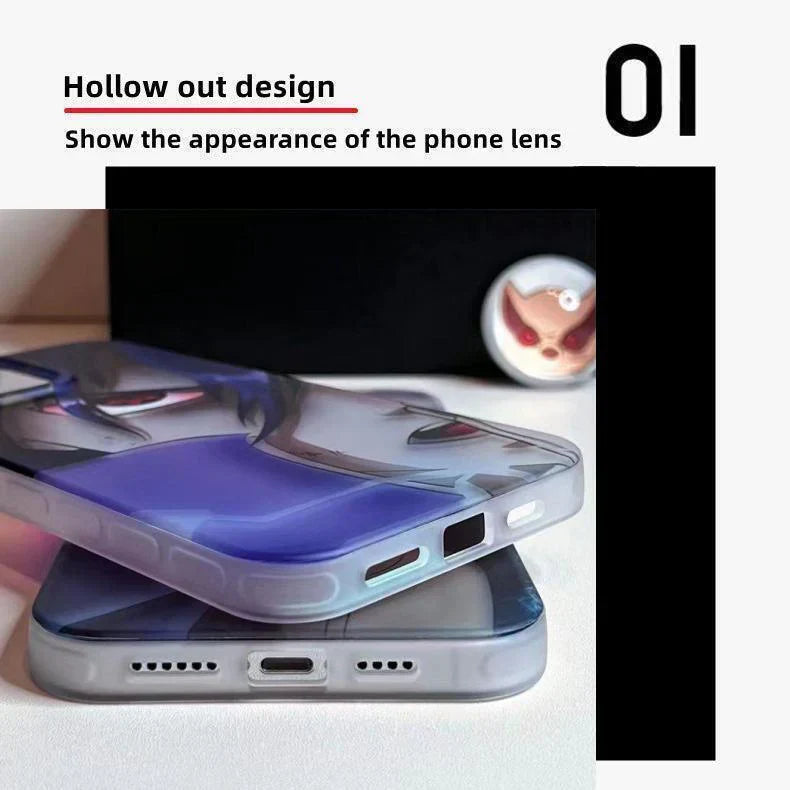 Silikonové antikolizní pouzdro Sasuke/Kakashi iPhone Beautiful Trend