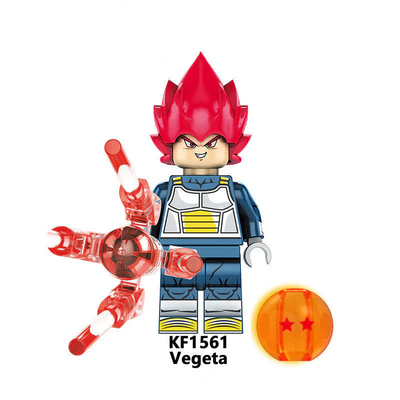 Jouet d'assemblage de blocs de construction de figurines Son Goku/Bejīta Yonsei