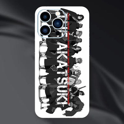 Itachi/Jiraiya/Kakashi iPhone Vynikající fólie na zadní stranu telefonu, personalizovaný vzor, ​​HD ochrana