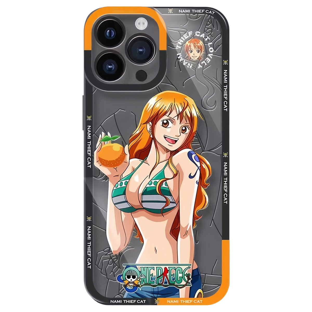 Silikonové pouzdro na telefon Luffy/Zoro/Ace odolné proti nárazu