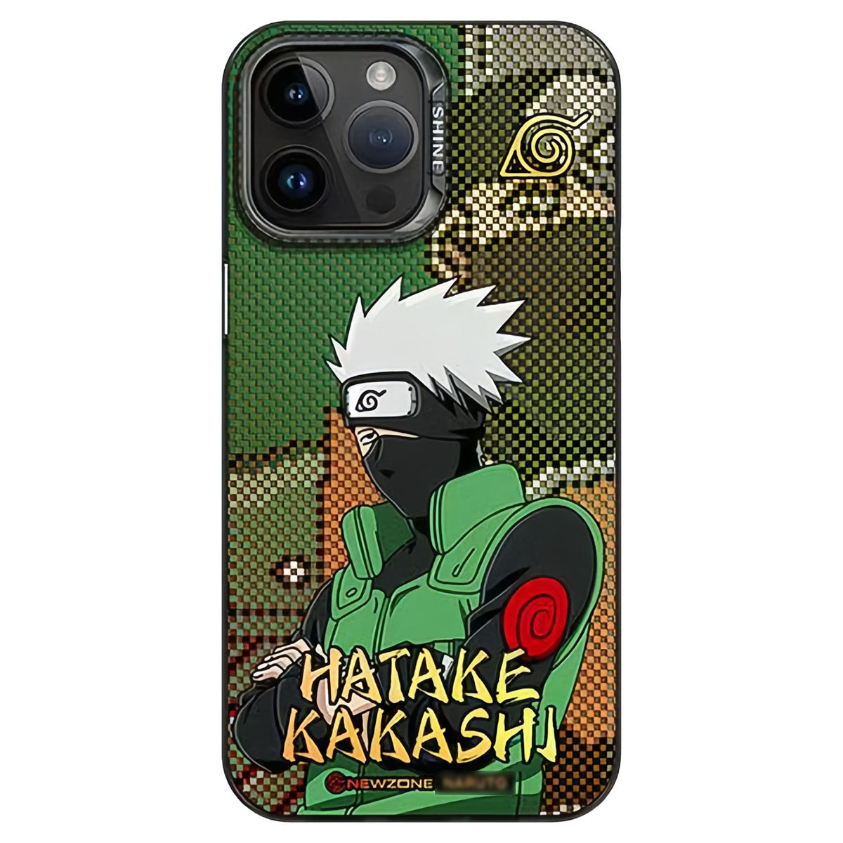 جراب هاتف iPhone من السيليكون المقاوم للصدمات من Itachi/Sasuke/Kakashi