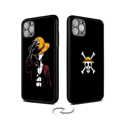 Luffy/Zoro/Ace 3D varianta iPhone silikonové pouzdro na telefon odolné proti nárazu