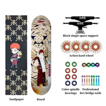 Boruto/Sarada Skateboard Profesionální skateboard Skateboard s vynikajícím vzorem