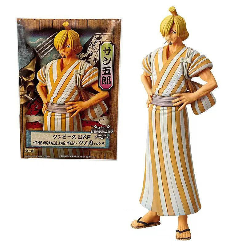 Sada garážových modelů postav Luffy/Zoro/Sanji