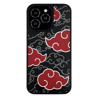 Silikonové pouzdro na telefon Kurama/Akatsuki iPhone odolné proti nárazu