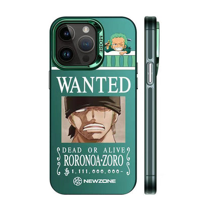 Luffy/Zoro silikonové pouzdro na iPhone odolné proti nárazu