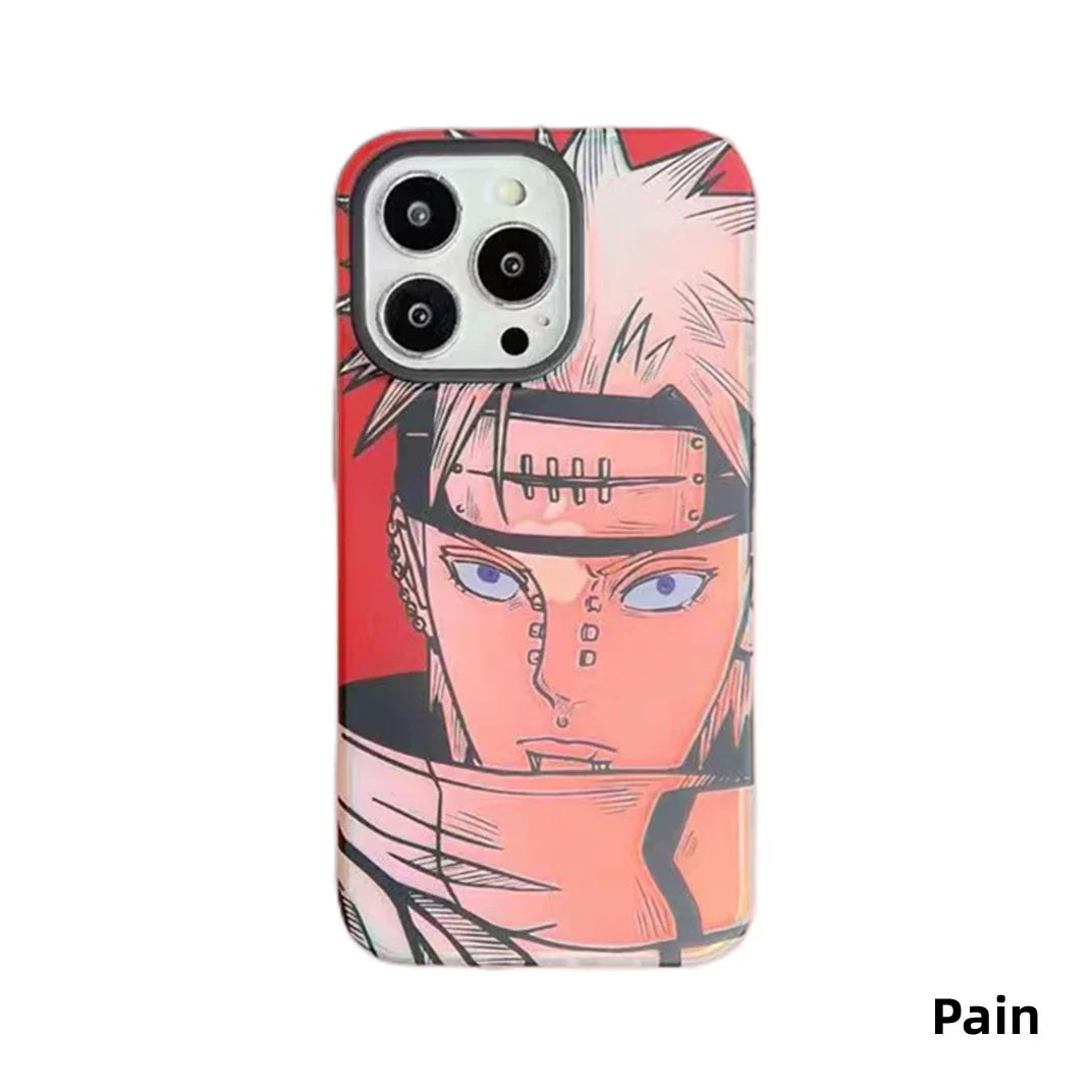 Pain/Uzumaki/Kakashi Vynikající silikonové antikolizní pouzdro Trend Silicone Apple