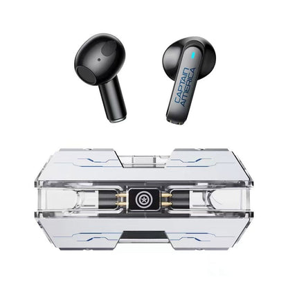 Marvel Iron Man Captain America trådløse øretelefoner, Marvel TWS Bluetooth 5.3 hovedtelefoner med Battleship Design
