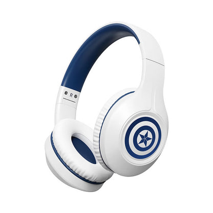 Marvel Avengers Captain America Iron Man Wireless Headphones, Bluetooth 5.4 Over-Ear Gaming Headset