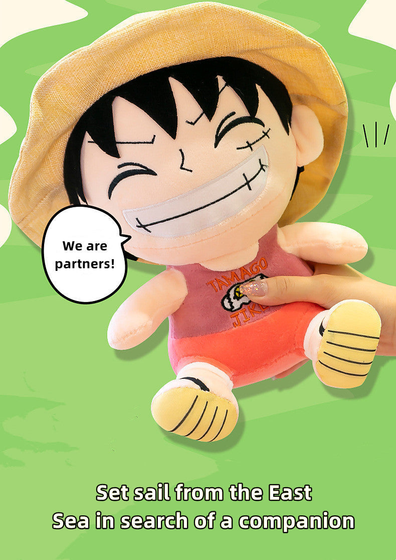 Luffy roolimallin ihana täytetty toimintahahmo