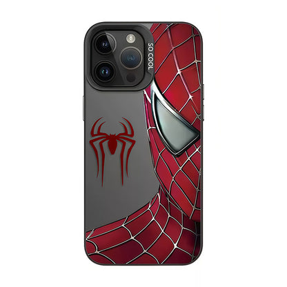 Marvel Spider‑Man Tobey Maguire Style Phone Case for iPhone, Anti‑Drop Shockproof Protective Cover 2‑Color Options Full Collection