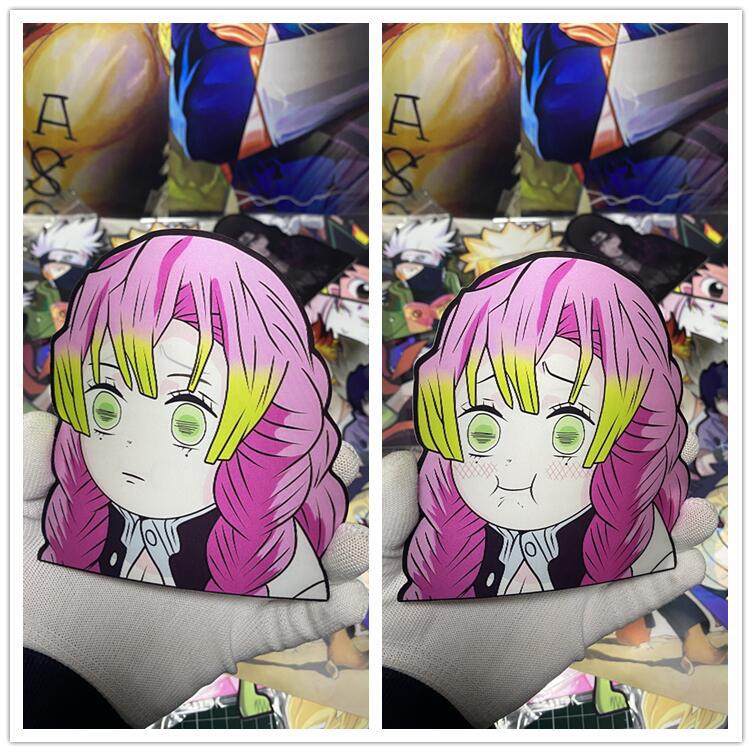 Tanjirou/Nezuko/Zenitsuuu/Inosuke attendent une variété de rôles autocollants d'expression de variation 3D
