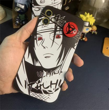 Kakashi/itachi Cool Case pro rotující Sharingan ručně vyráběné pouzdro na iPhone