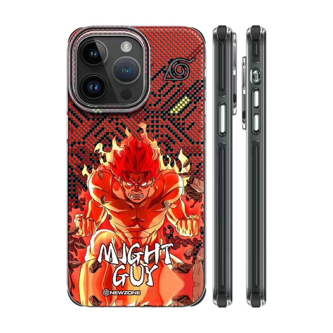 Itachi/Sasuke/Kakashi silikonové pouzdro na iPhone odolné proti nárazu
