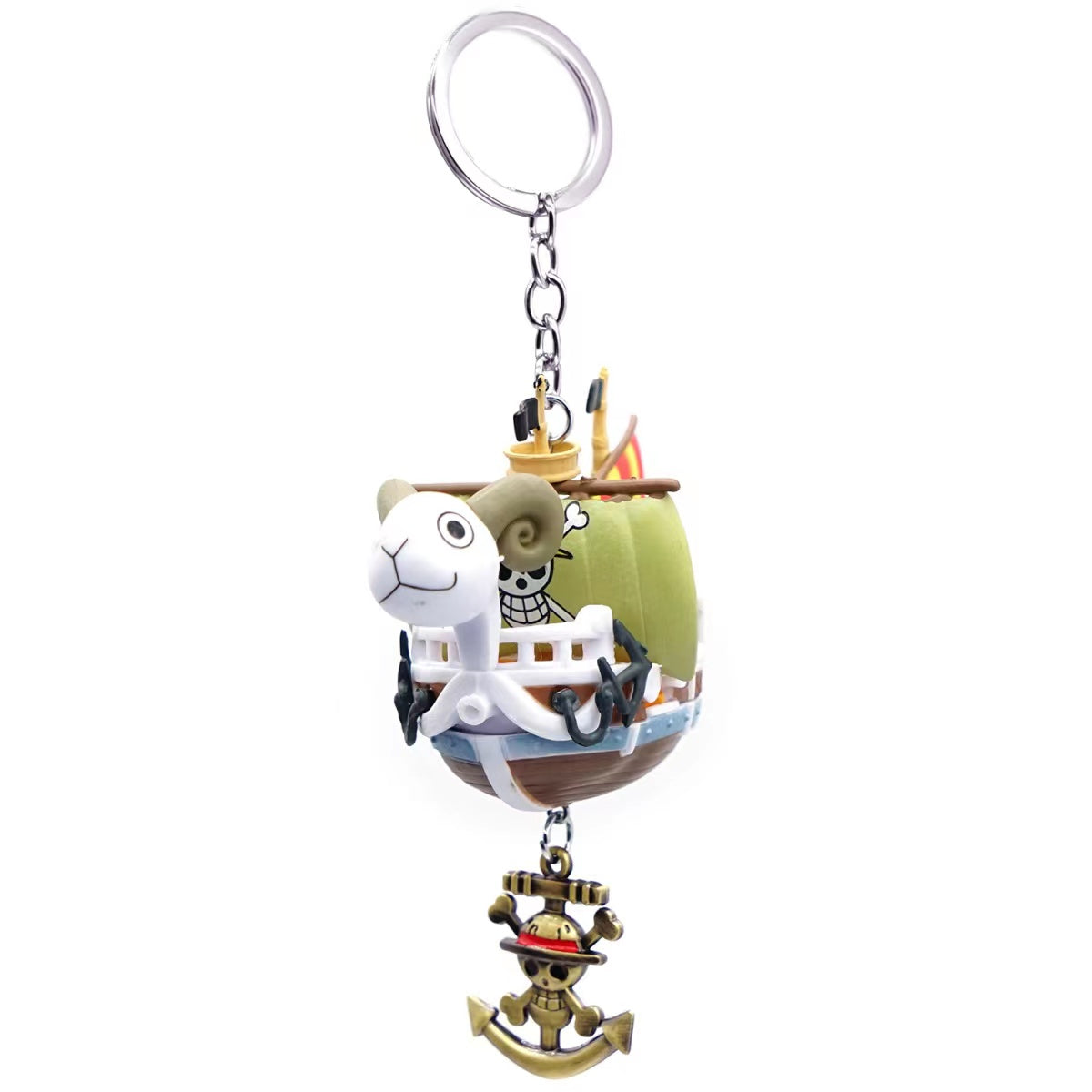 Thousand Sunny/Going Merry Exquisite Πειρατικό Μπρελόκ Κρεμάστρες αυτοκινήτου