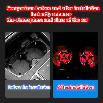Inteligentní snímací tácky Sharingan Car 7 měnící barvy