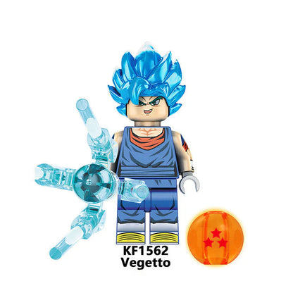 Jouet d'assemblage de blocs de construction de figurines Son Goku/Bejīta Yonsei