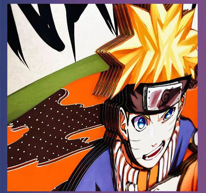Uzumaki smuk tegneserie håndværk 3D-tegning