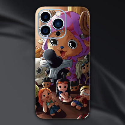 Nálepka na zadní stranu mobilního telefonu Luffy/Ace/Zoro s krásným vzorem