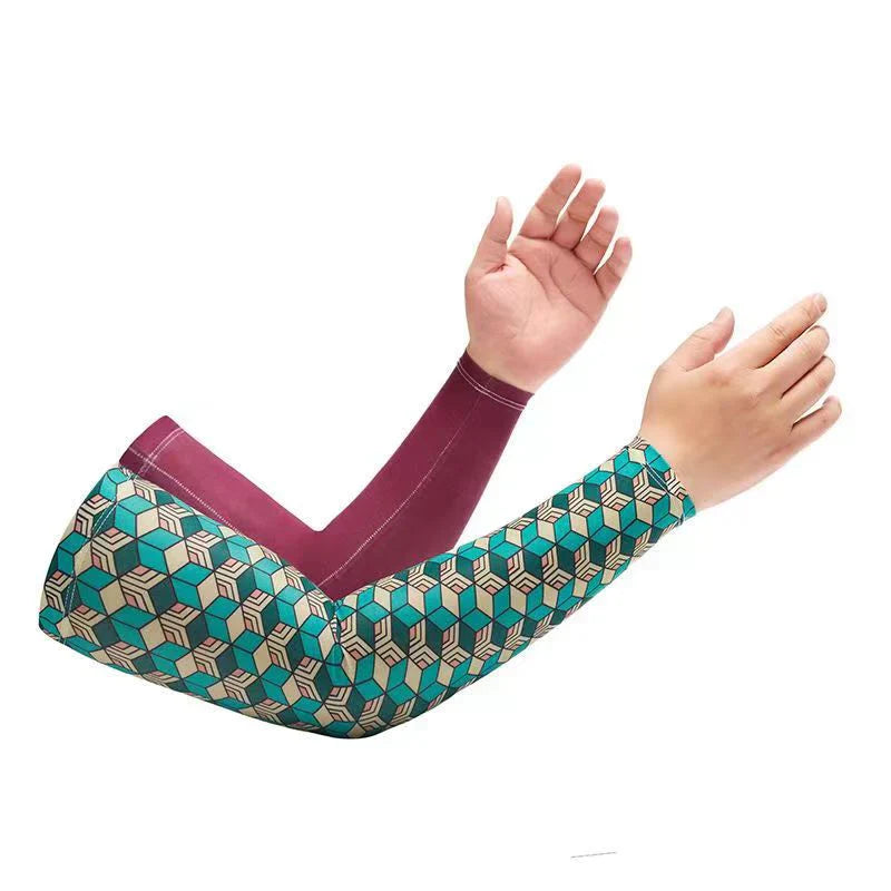 Tanjirou/Nezuko/Shinobu ærme sommer udendørs cykling sport solcreme is ærme basketball armbeskytter