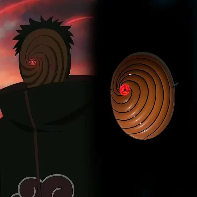 Hokage super pohledná Obito svítící maska ​​na obličej