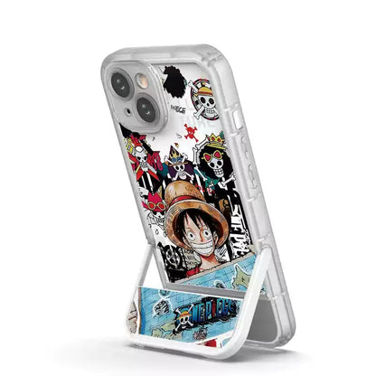 Coque de téléphone en silicone résistante aux chocs pour iPhone NIka Luffy
