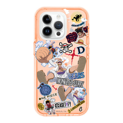 Silikonové pouzdro na telefon NIka Luffy iPhone odolné proti nárazu