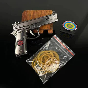 Sharingan Gummiband-Metallwerfer