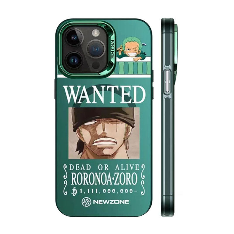 Luffy/Zoro silikonové pouzdro na iPhone odolné proti nárazu