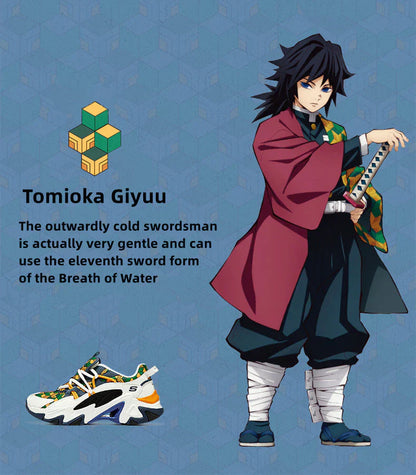 Tomioka Giyuu Komfortable afslappede sneakersko