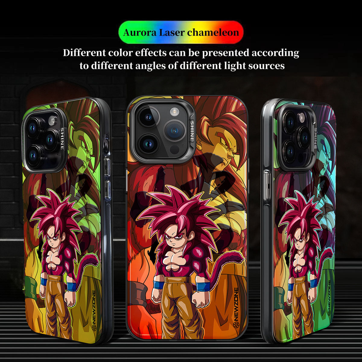 Son Goku Stylové a cool pouzdro na telefon odolné proti pádu a tření