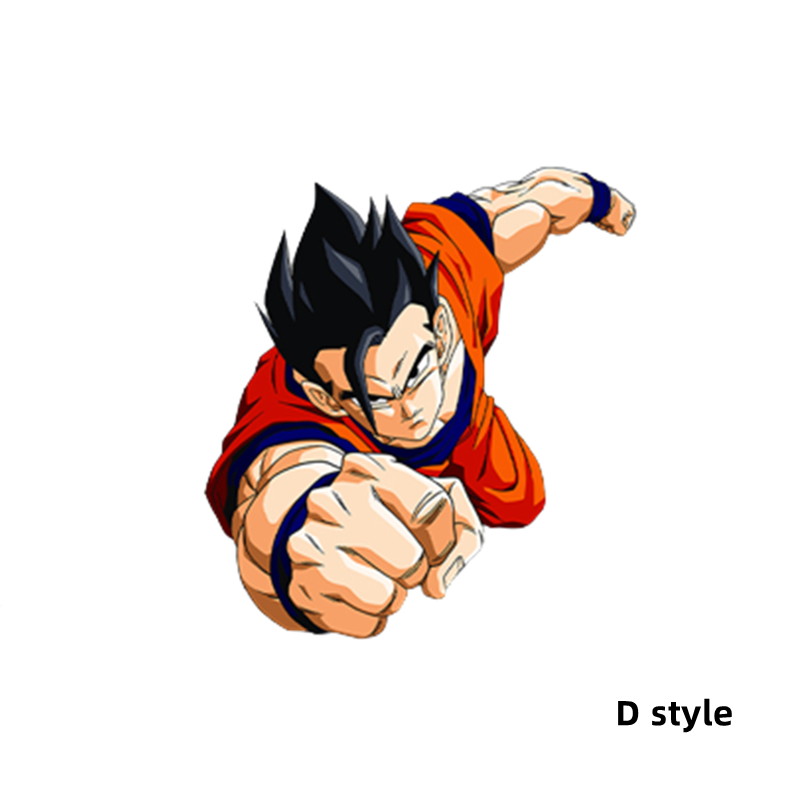 Ο Son Goku/Son Gohan μοντελοποιεί όμορφα φώτα LED φέρνουν τοιχογραφία