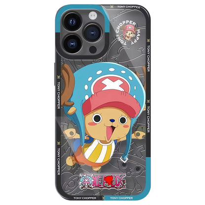 Silikonové pouzdro na telefon Luffy/Zoro/Ace odolné proti nárazu