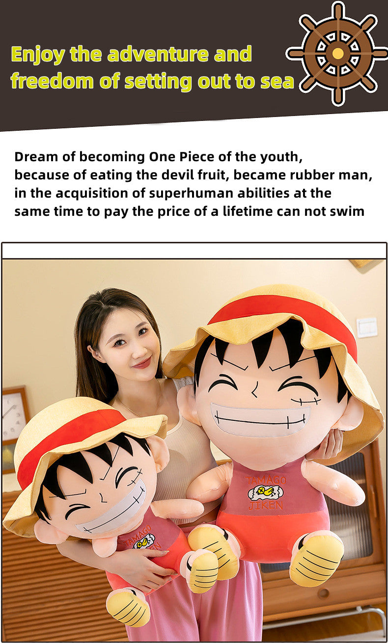 Luffy roolimallin ihana täytetty toimintahahmo