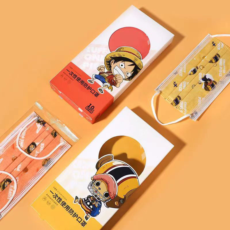 Luffy/Chopper jednorázová ochranná módní lékařská maska