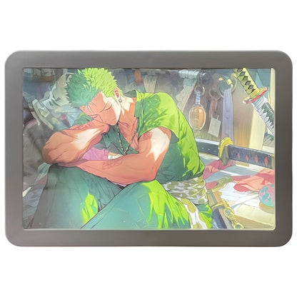 Light painting Luffy/Zoro pouvant servir de miroir et de peinture décorative