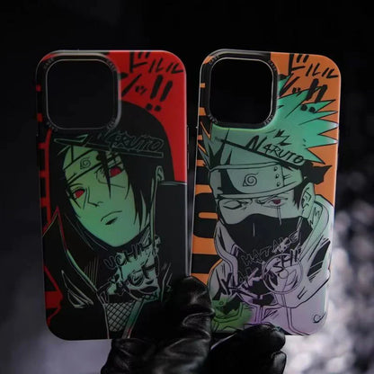 Itachi/Kakashi Apple vynikající silikonové antikolizní pouzdro Trend Silicone