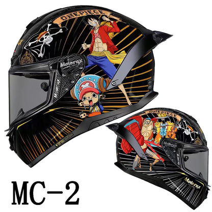 Ruffy/Chopper Vollhelm-Motorradhelm
