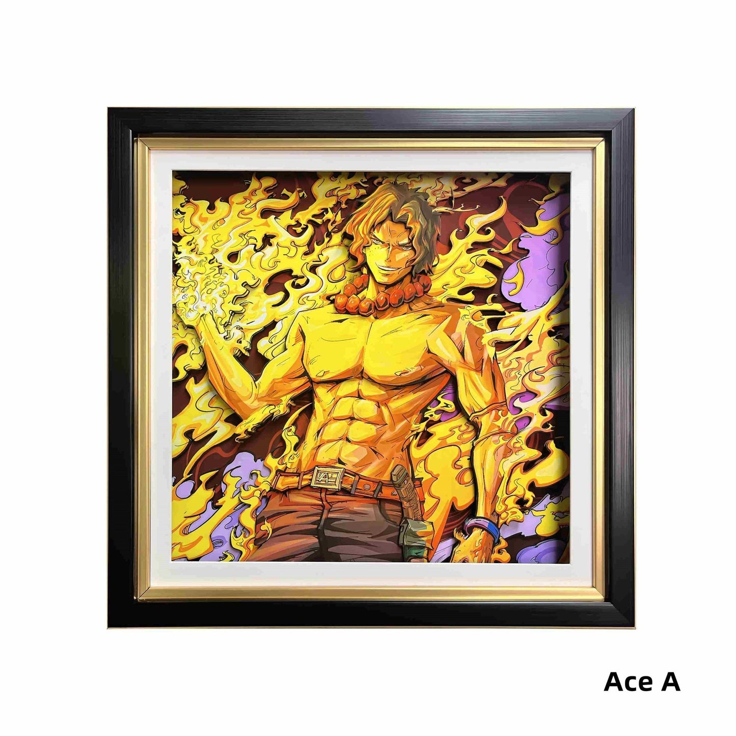 Luffy/Ace/Zoro hezký kreslený ruční 3D kreslení