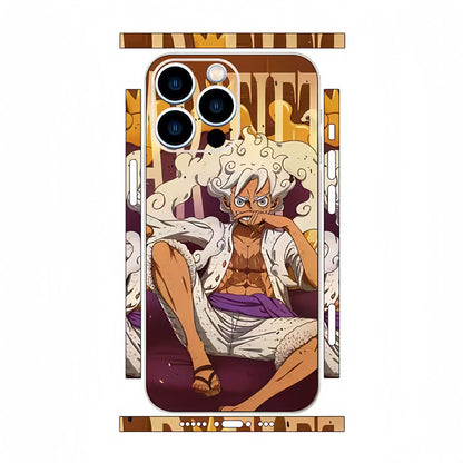 Luffy iPhone cell phone back film beautiful pattern sticker