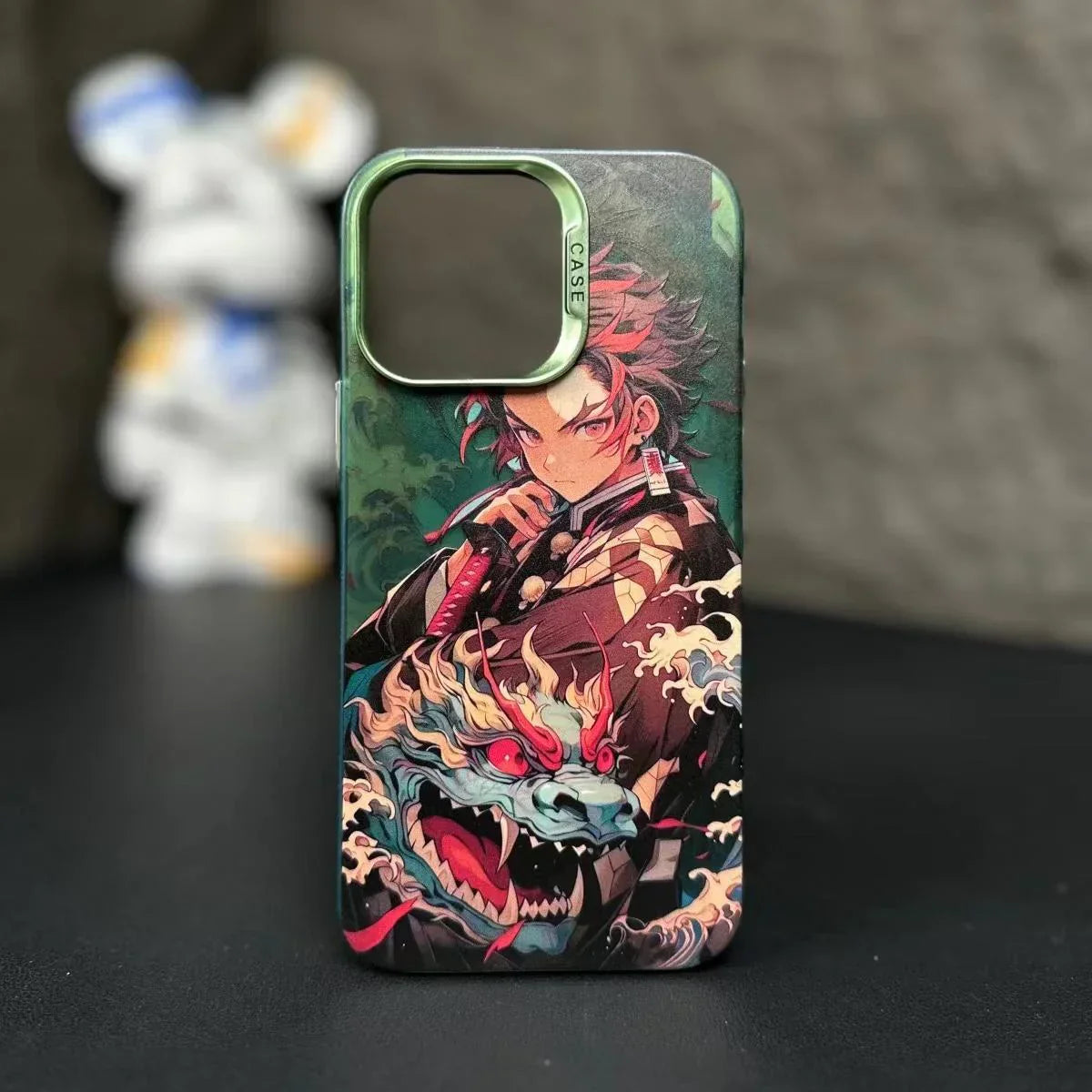 Coques de téléphone super belles et cool avec des motifs Kamado Tanjirou et Rengoku Kyoujurou