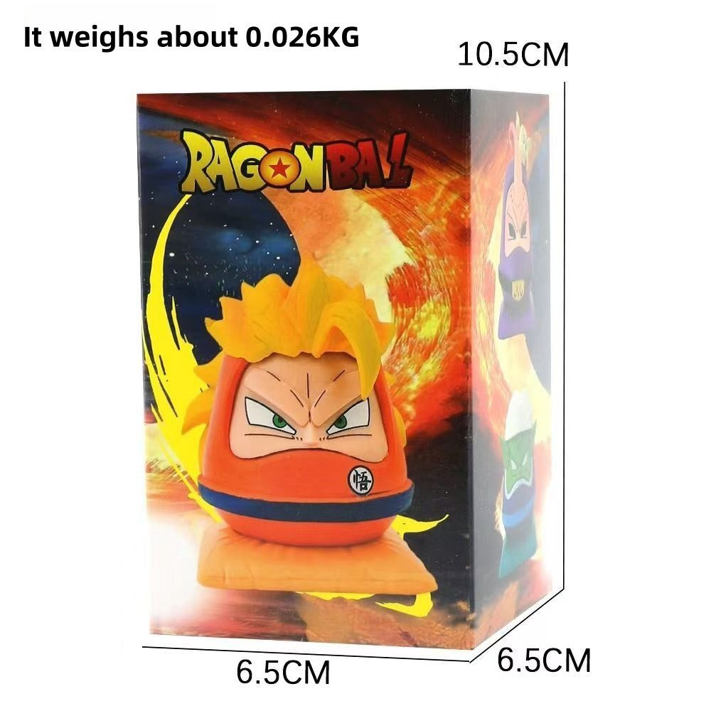 Mano de modelado Goku/Piccolo/Broli Damo: esencial para la colección de anime