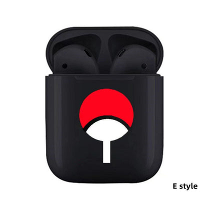 Kaléidoscope écrit oeil rond véritable casque Bluetooth sans fil écouteurs (Bluetooth 5. 0)