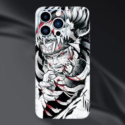 Itachi/Jiraiya/Kakashi iPhone Vynikající fólie na zadní stranu telefonu, personalizovaný vzor, ​​HD ochrana